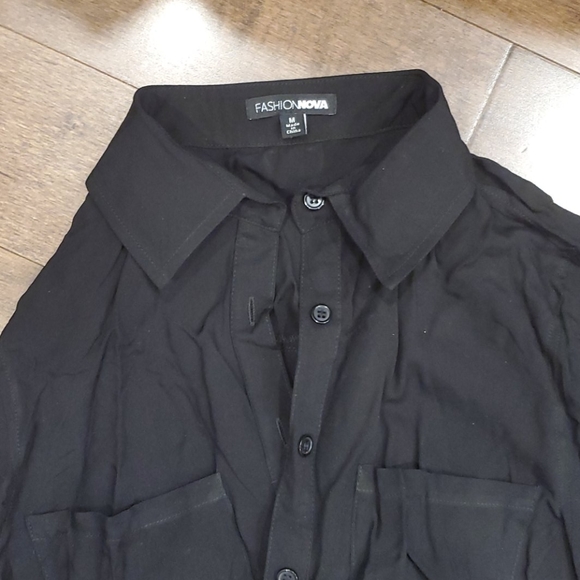 Black Work Blouse - Picture 2 of 3